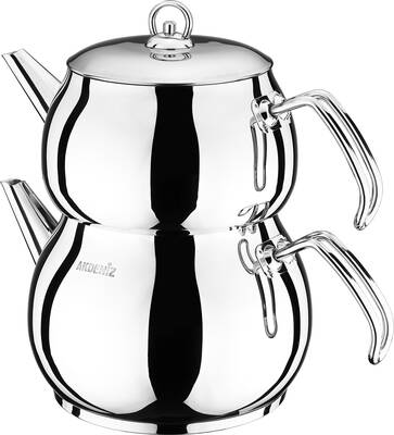 Küre Metal Kulp Çaydanlık - 2