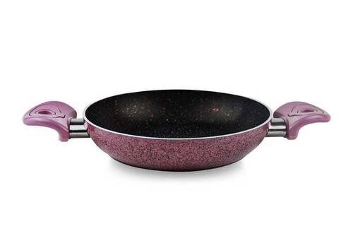 AKDENİZ - Çift Kulp Pembe Granit Tava